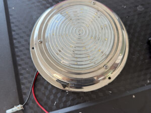 Marine LED boat light white and blue variable switch used good condition